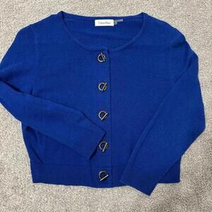 Calvin Klein Women's Blue Cardigan